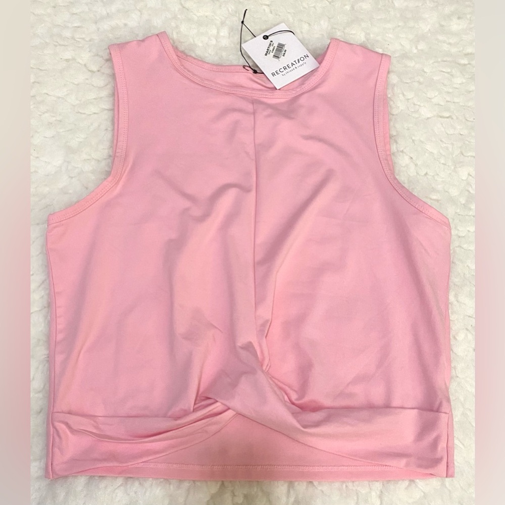 Recreation Womens L Pink Activewear Top Athletic Sporty Utility Athleisure - Picture 4 of 16